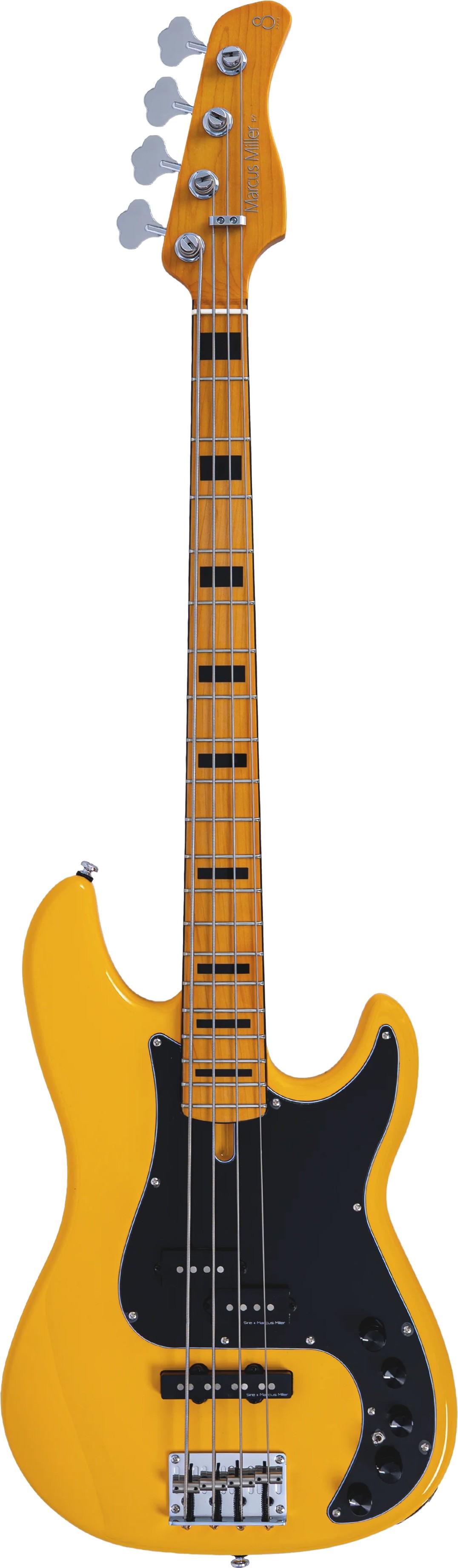 Sire P7 Alder 4 New Gen Bass Guitar in Sunshine Yellow - P7A4SY_2.jpg