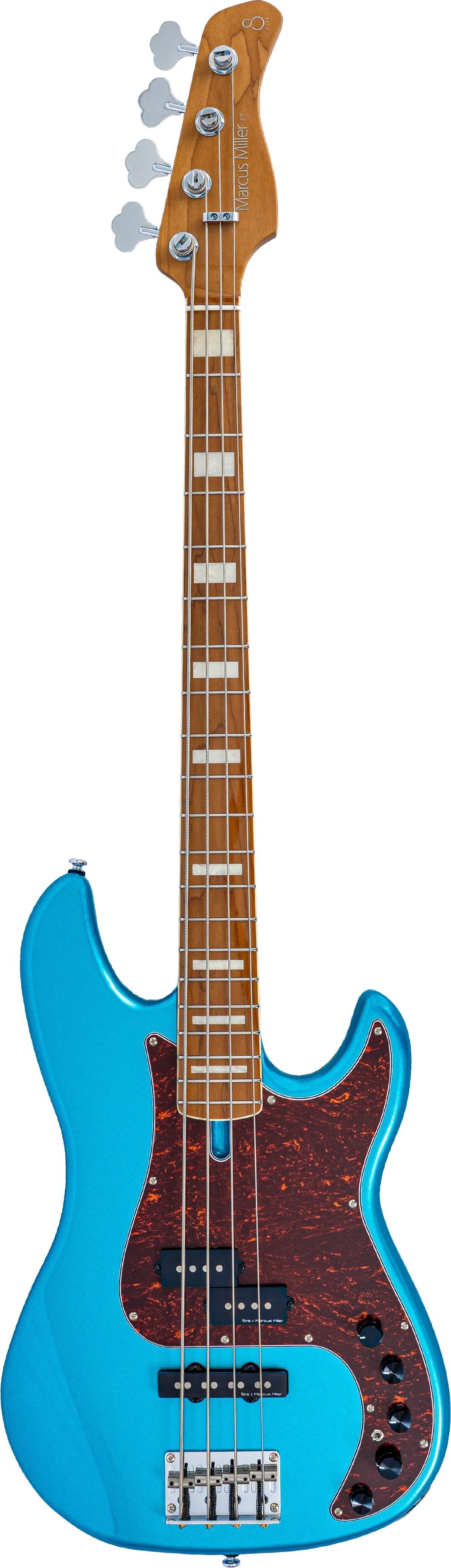Sire P7 Alder 4 New Gen Bass Guitar in Tidepool - P7A4TP_2.jpg