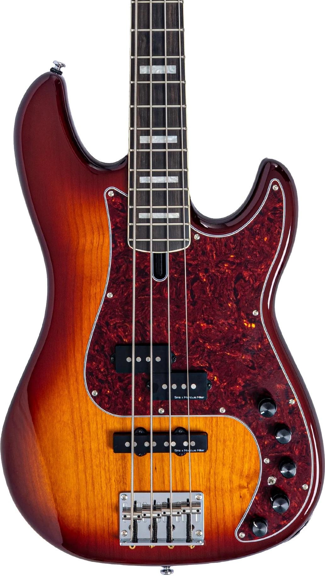 Sire P7 Alder 4 New Gen Bass Guitar in Tobacco Sunburst - P7A4TS_1.jpg