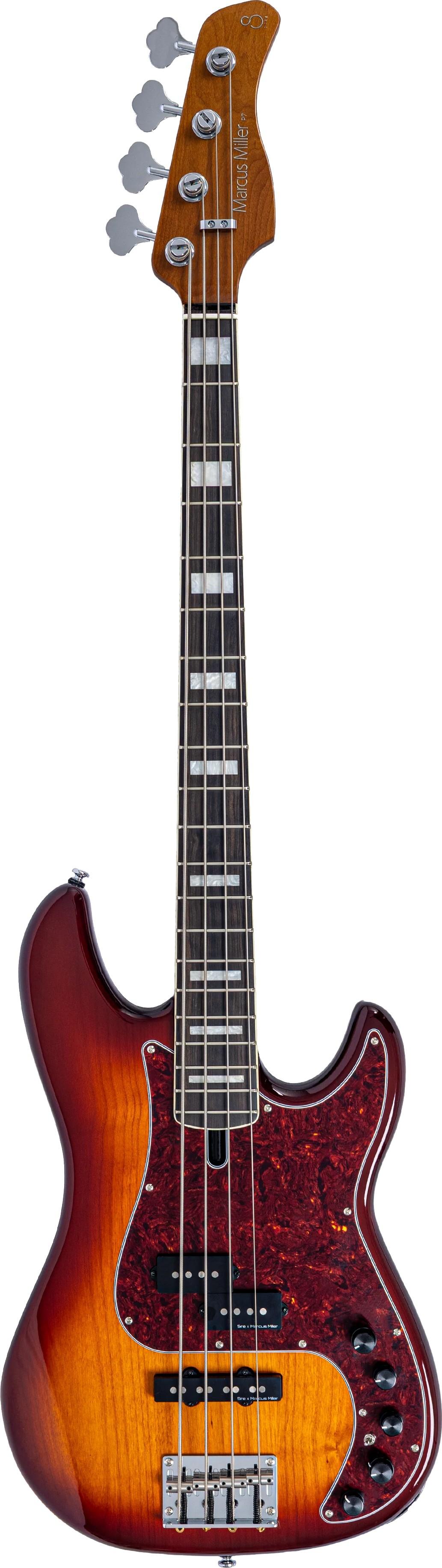 Sire P7 Alder 4 New Gen Bass Guitar in Tobacco Sunburst - P7A4TS_2.jpg