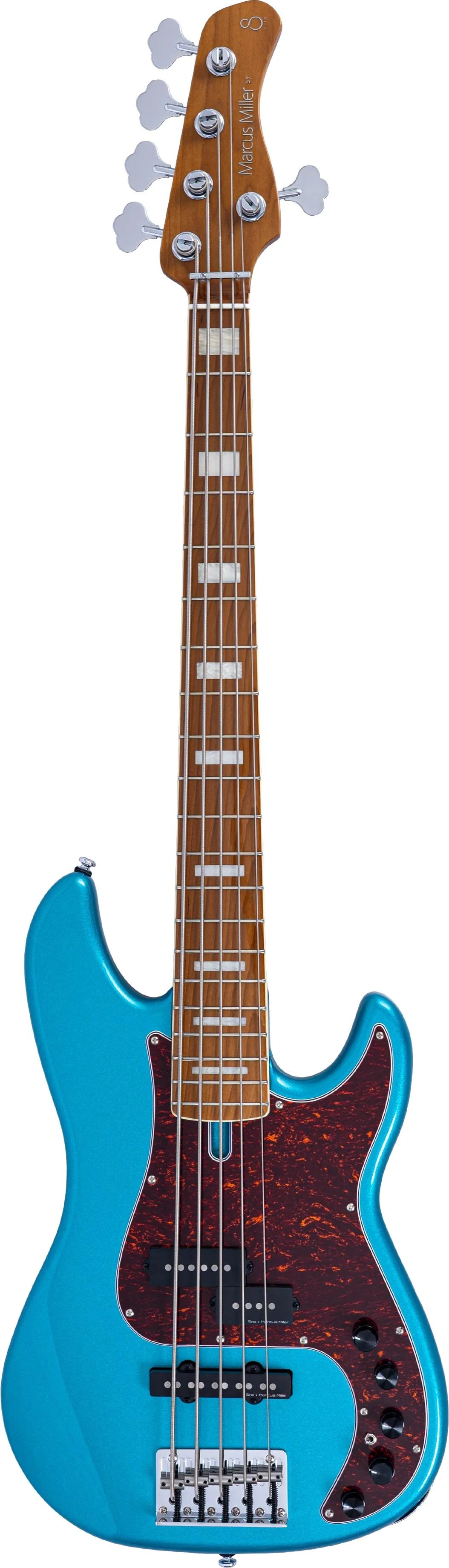 Sire P7 New Gen 5-string Bass Guitar in Tidepool - P7A5TP_2.jpg