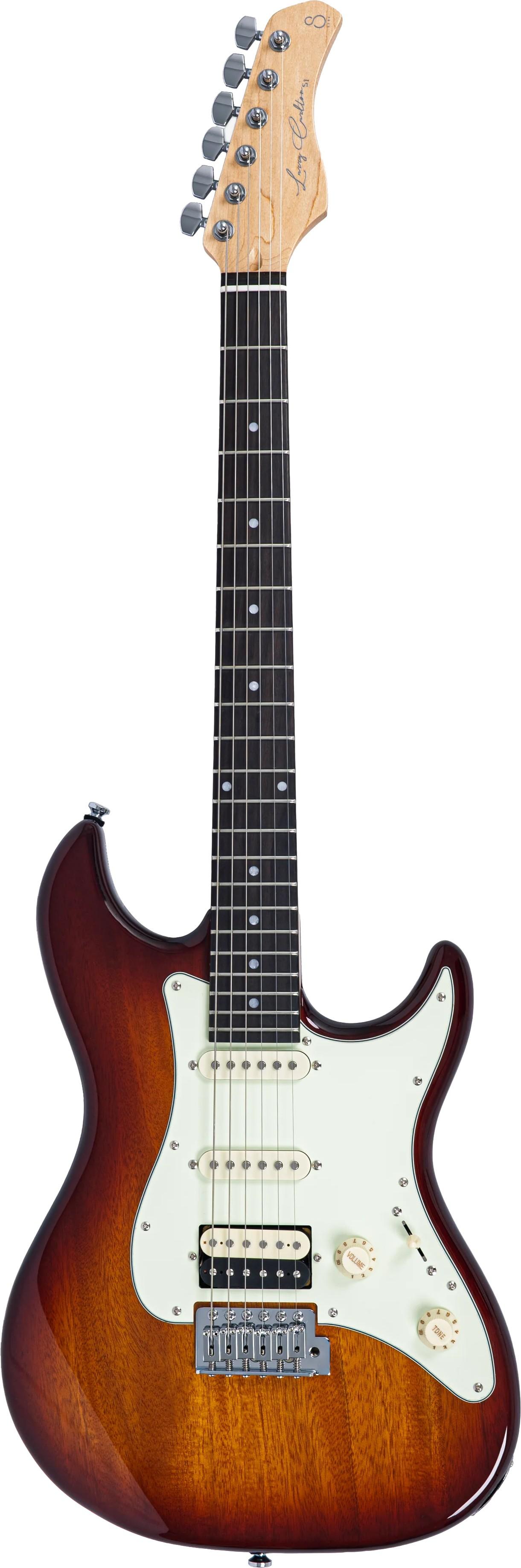 Sire S1 Electric Guitar in Tobacco Sunburst - S1TS_2.jpg