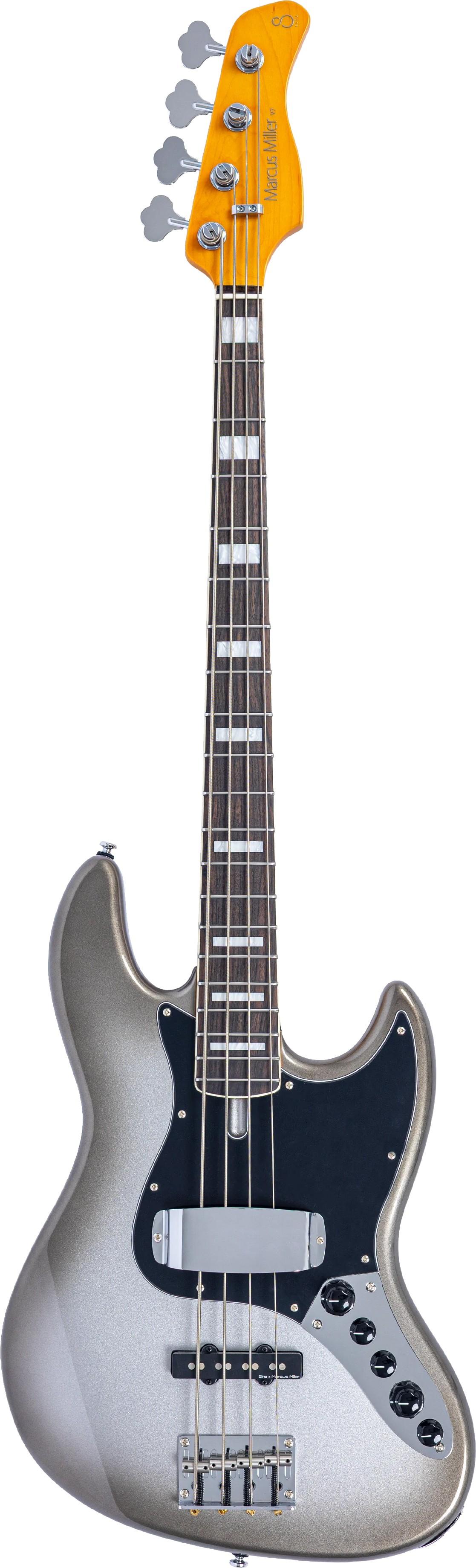 Sire V7 Alder 4 New Gen Bass Guitar in Mercury - Andertons Music Co