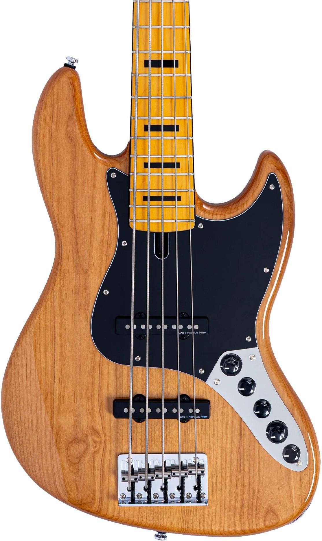 Sire V7 Alder 5 New Gen 5-String Bass Guitar in Natural - V7A5NT_1.jpg
