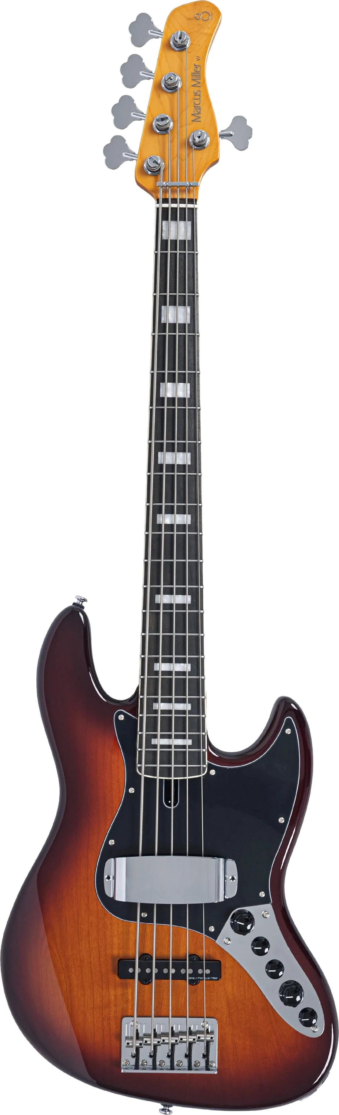 Sire V7 5 New Gen 5-String Bass Guitar in Tobacco Sunburst - V7A5TS_2.jpg
