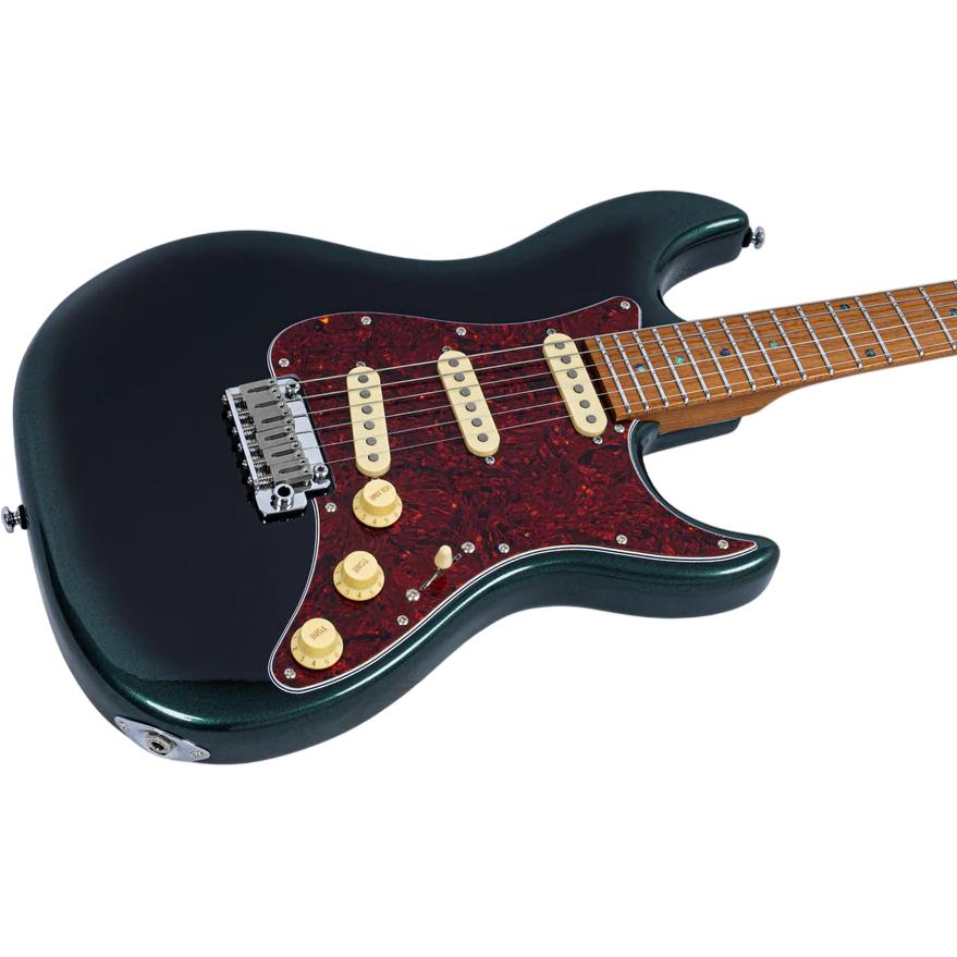 Sire Larry Carlton S7 New Gen Electric Guitar in Dark Forest - S7DF-2-New-Body-Angle-2.jpg