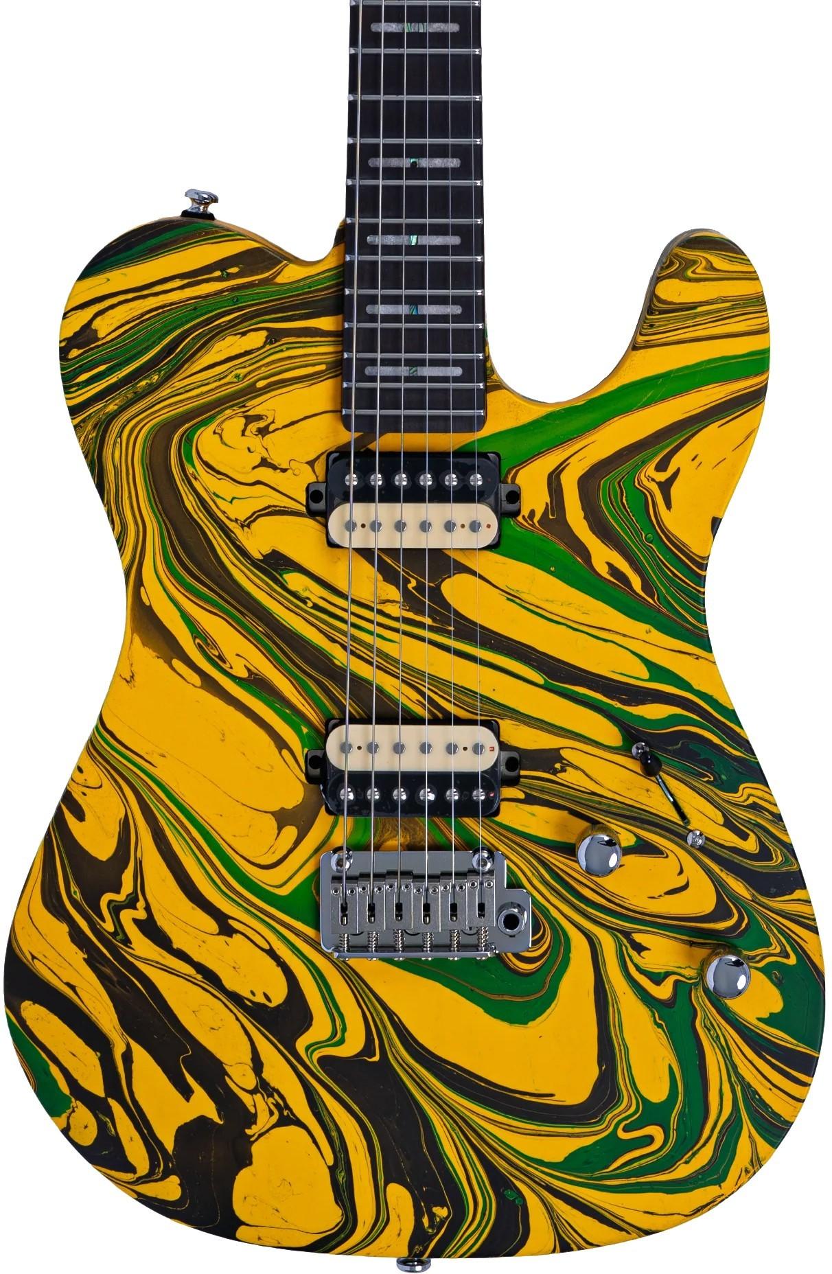 Sire T7 New Gen Electric Guitar in Yellow Swirl - T7YLSW_1.jpg