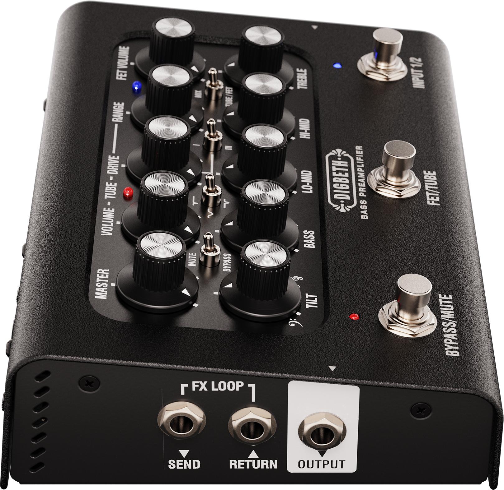 Laney Black Country Customs DB-East-Pre Nathan East Digbeth Bass Preamp Pedal - DB-EAST-PRE---Left.jpg