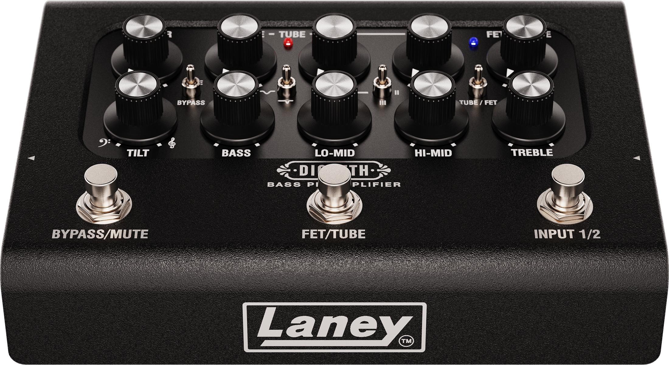 Laney Black Country Customs DB-East-Pre Nathan East Digbeth Bass Preamp Pedal - DB-EAST-PRE---Front.jpg