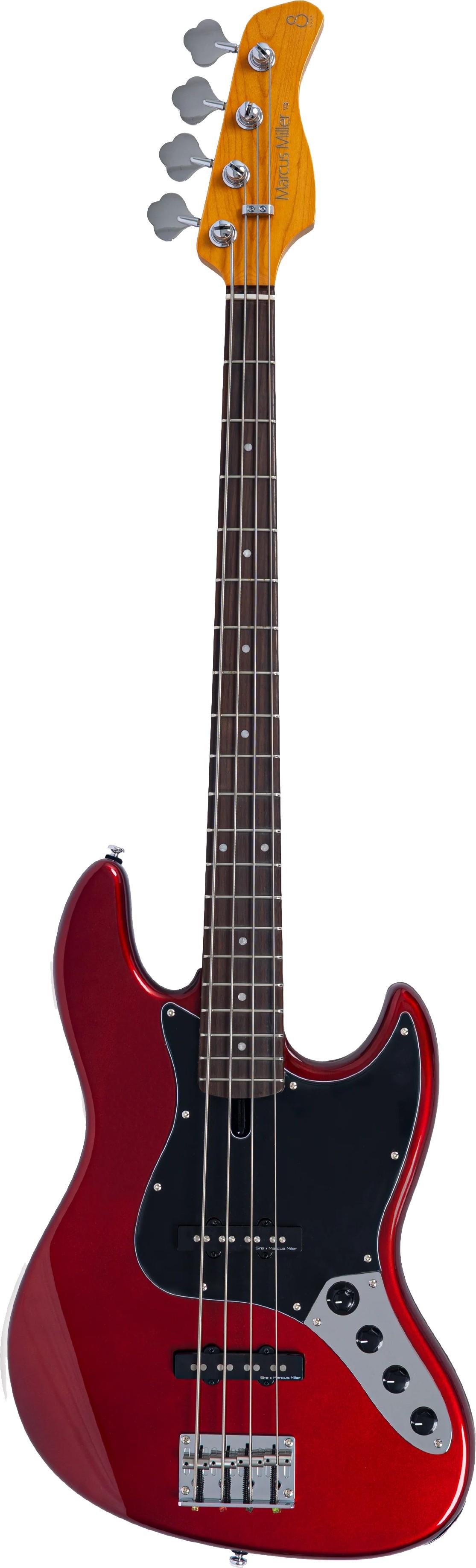 Sire V3 4 New Gen Bass Guitar in Candy Apple Red - V34CAR-2_2.jpg