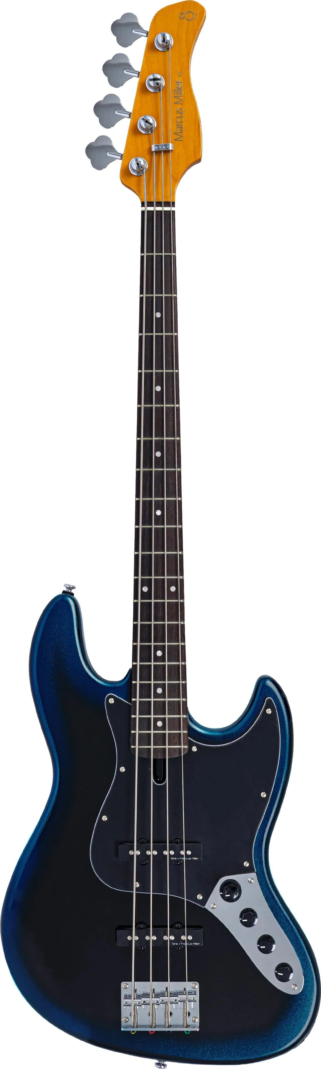 Sire V3 4 New Gen Bass Guitar in Midnight Blueburst - V34MB-2_2.jpg