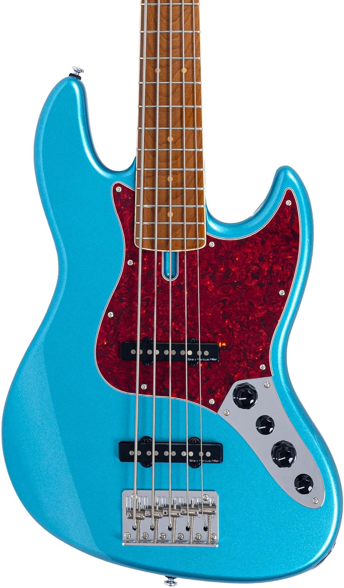 Sire V7 Vintage Alder 5 New Gen 5-String Bass Guitar in Tidepool - V7VA5TP_1.jpg