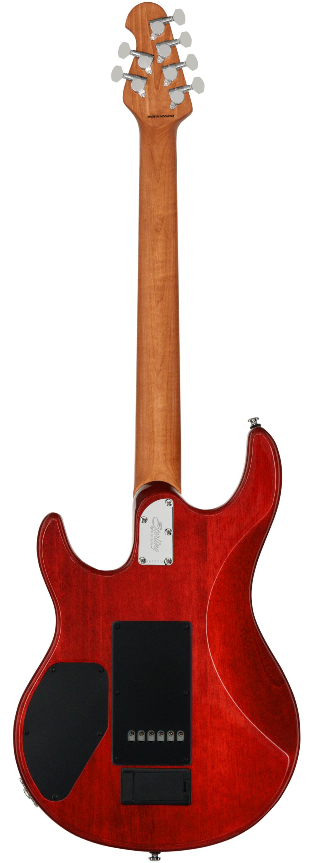 Sterling by Music Man Luke HSS Electric Guitar in Heritage Cherry