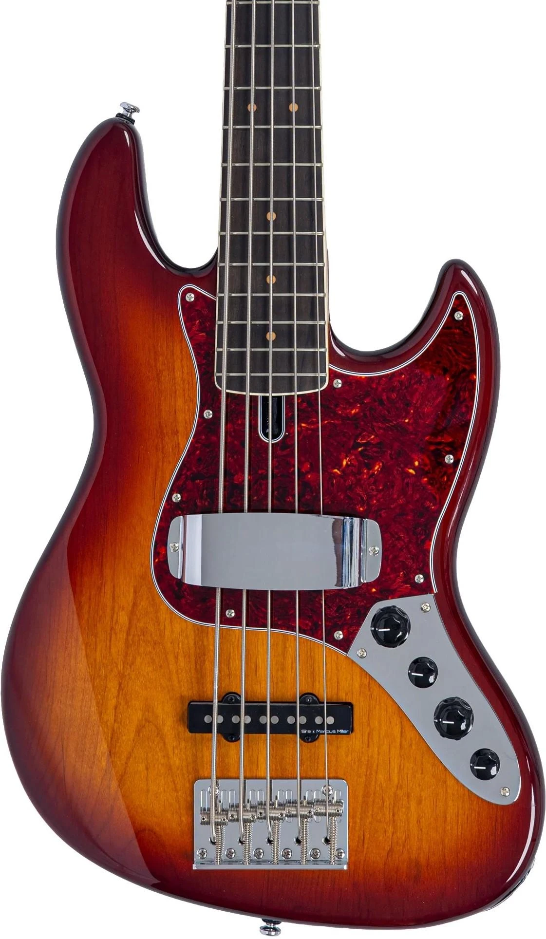 Sire V7 Vintage Alder 5 New Gen 5-String Bass Guitar in Tobacco Sunburst - V7VA5TS_1.jpg
