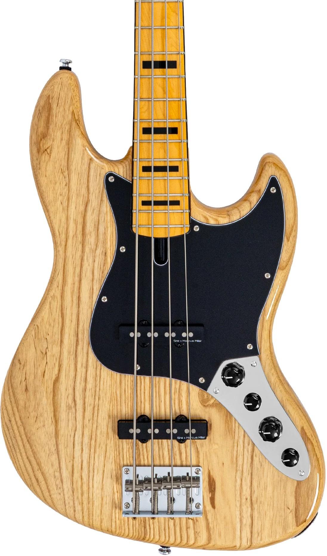 Sire V7 Vintage Swamp Ash 4 New Gen Bass Guitar in Natural