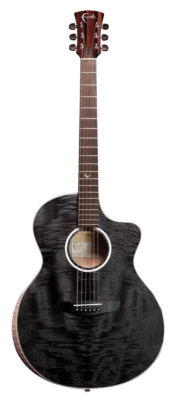 Faith FX Series FNCEDNG Neptune Cutaway Electro Acoustic in Moondust Grey - FNCEMD---Front-M.jpg