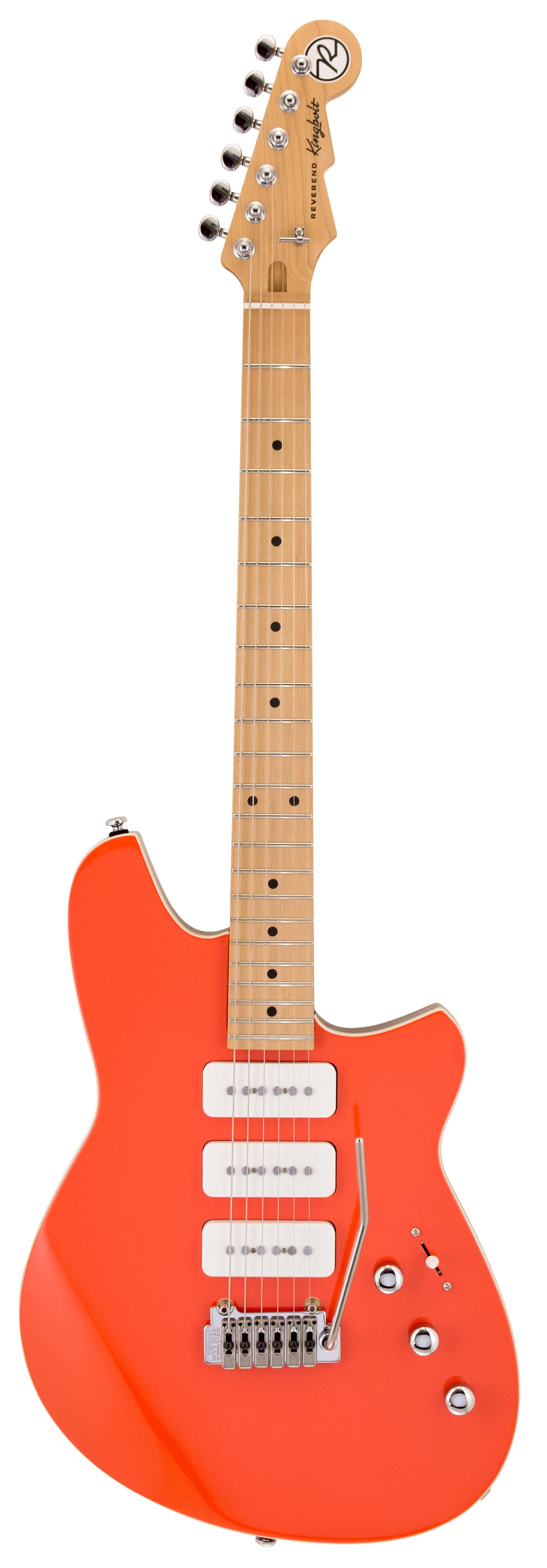Reverend Kingbolt 390 Electric Guitar in Feisty Red - KB390_FERD_A.jpg