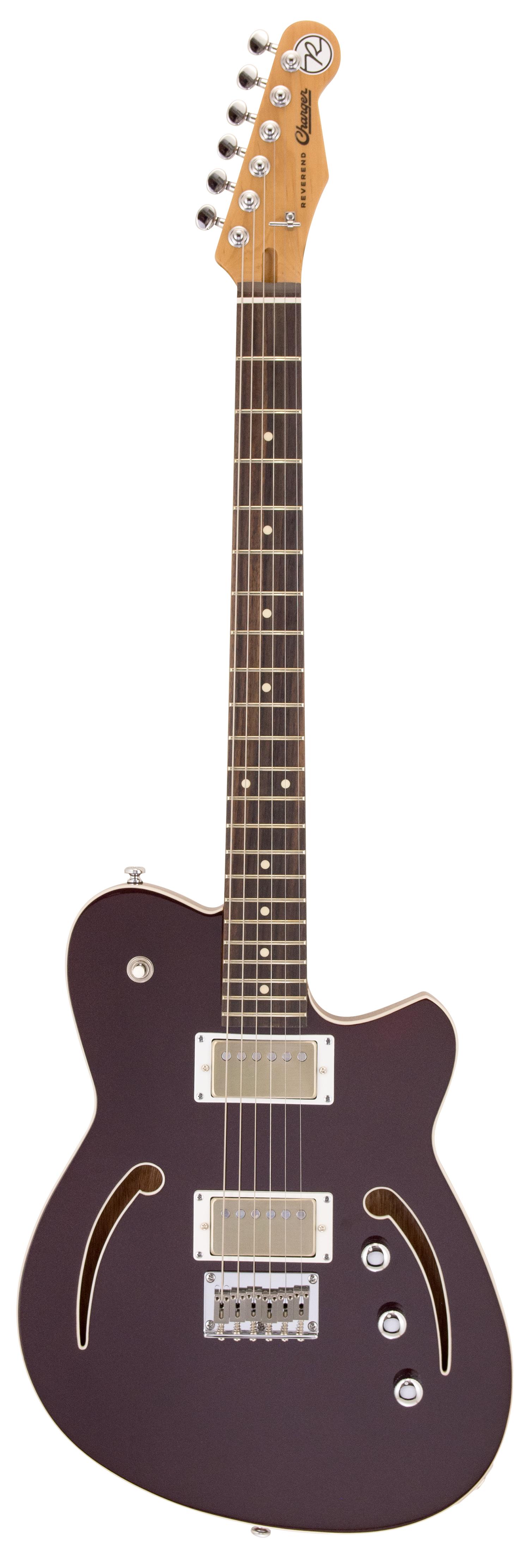 Reverend Charger Air HH Electric Guitar in Metallic Bordeaux - CHAIRHH_MBOR_A.jpg