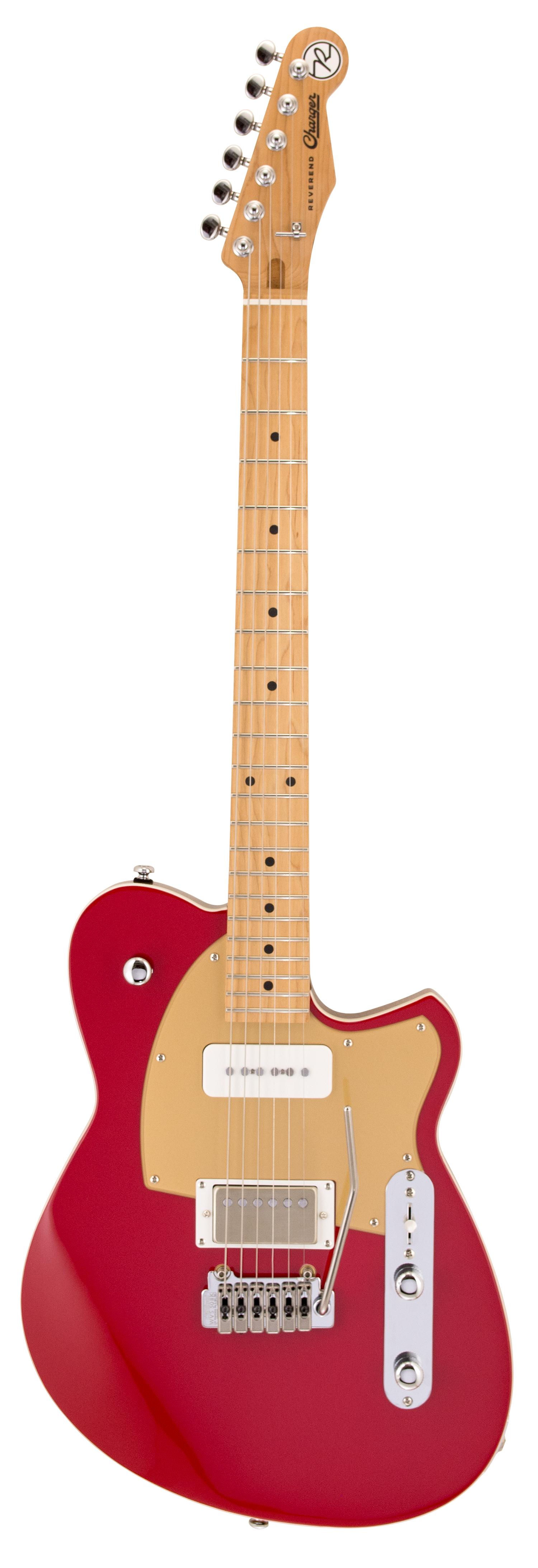 Reverend Charger H90 Trem Electric Guitar in Metallic Cherry - CHH90W_MCHR_A.jpg