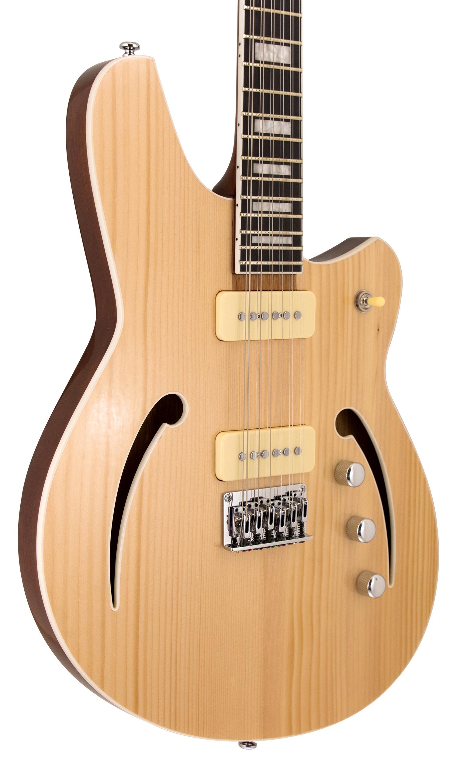 Reverend Airwave 12-String Electric Guitar in Natural - Andertons
