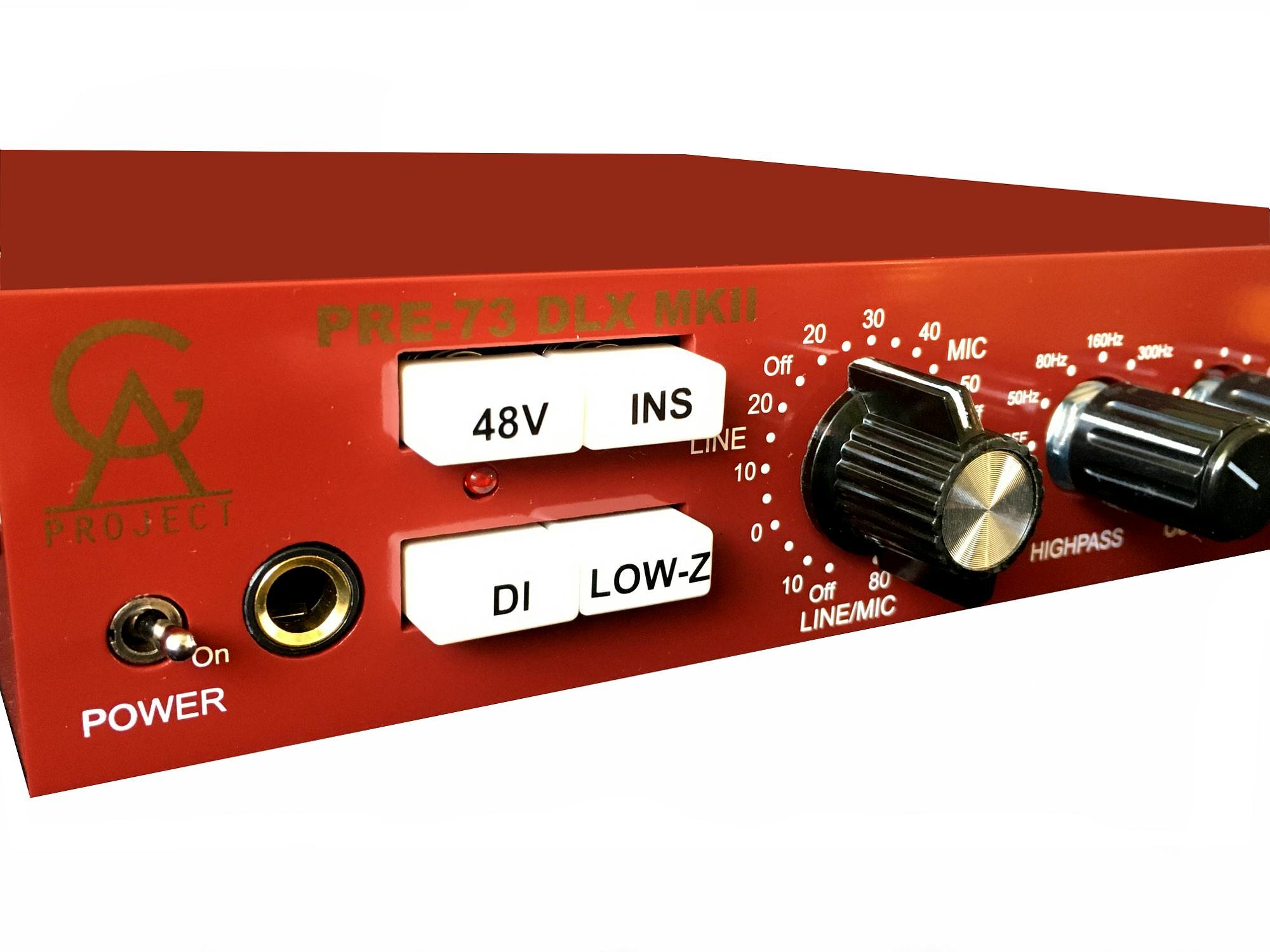 Golden Age Project Pre-73 DLX MkII Pre Amp - Half Rack