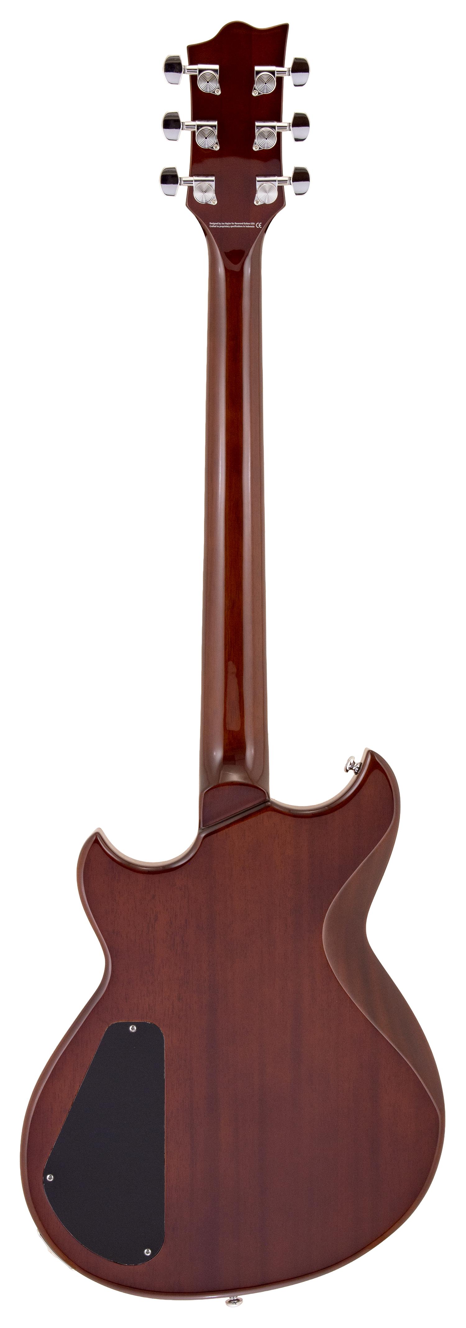 Reverend Sensei 290 Electric Guitar in Metallic Limeade - SEN290_MLIM_B.jpg