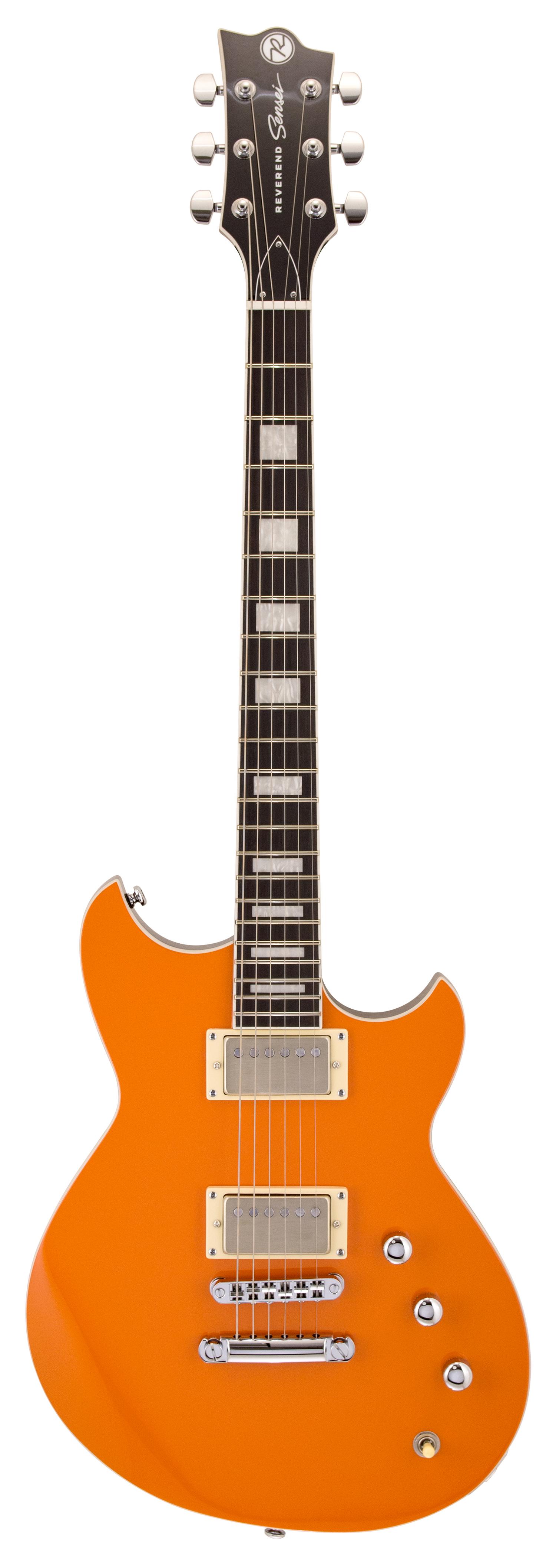 Reverend Sensei HH Electric Guitar in Baked Orange - SENHH_BKOR_A.jpg