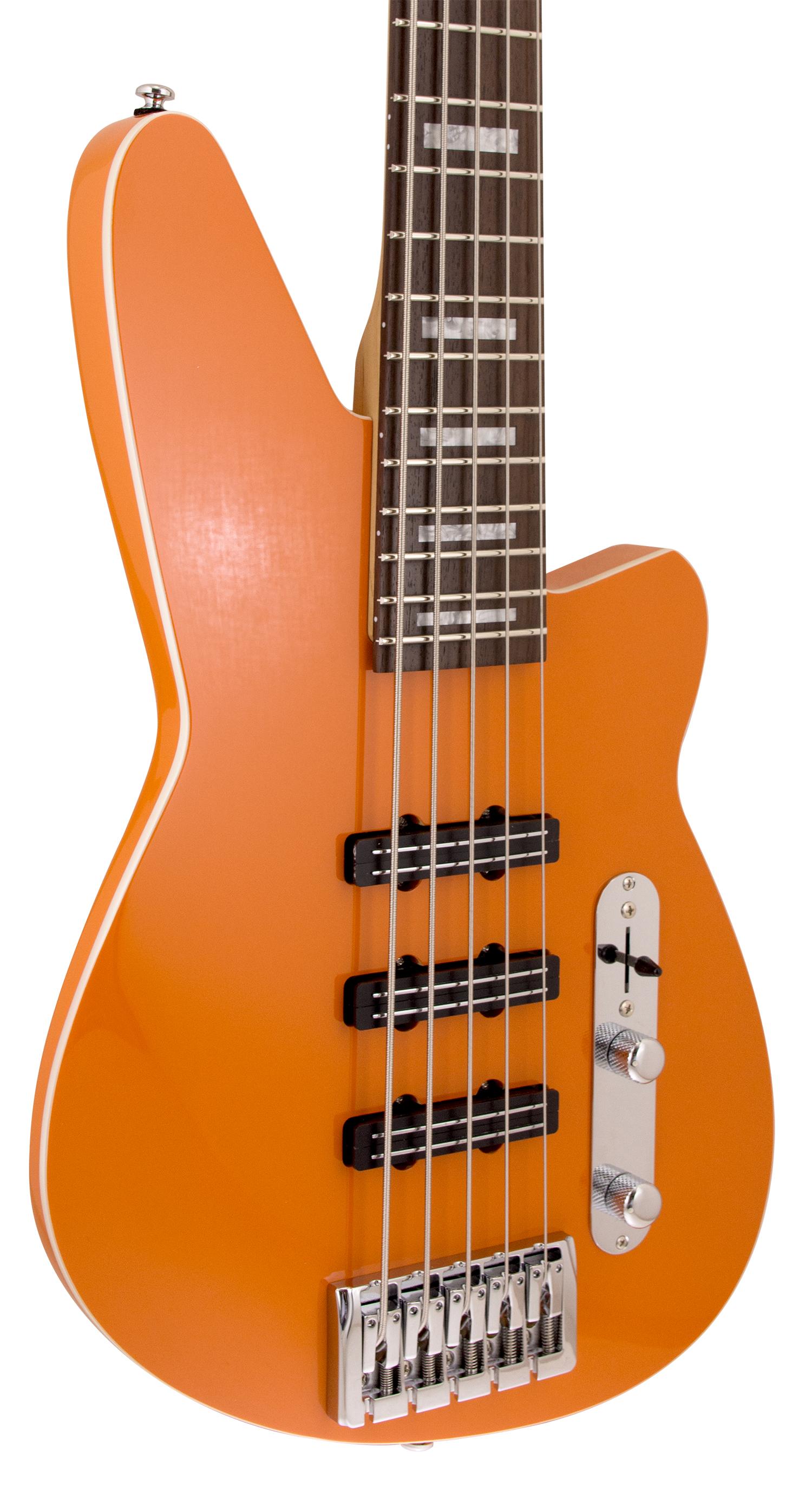 Reverend Triad 5 String Bass Guitar in Baked Orange - TRI5-BKOR_C.jpg