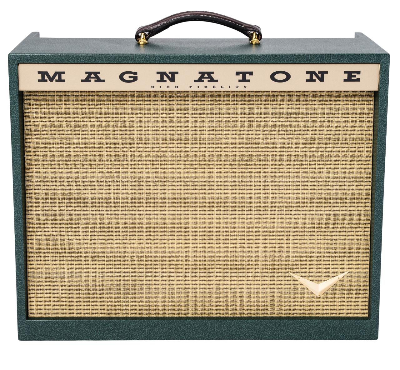 Magnatone Kingston 1x12 Guitar Valve Amp Combo in Green - Kingston-Green-Front-.jpg