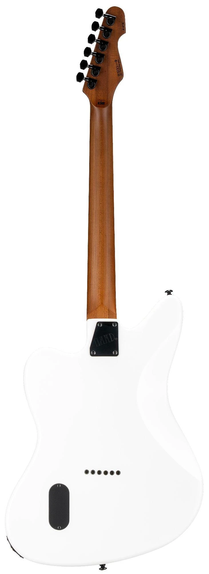 ESP LTD XJ-2HT Duncan XJ Series Electric Guitar in Snow White - XJ-2 HT_SW_BACK_compressed.jpg