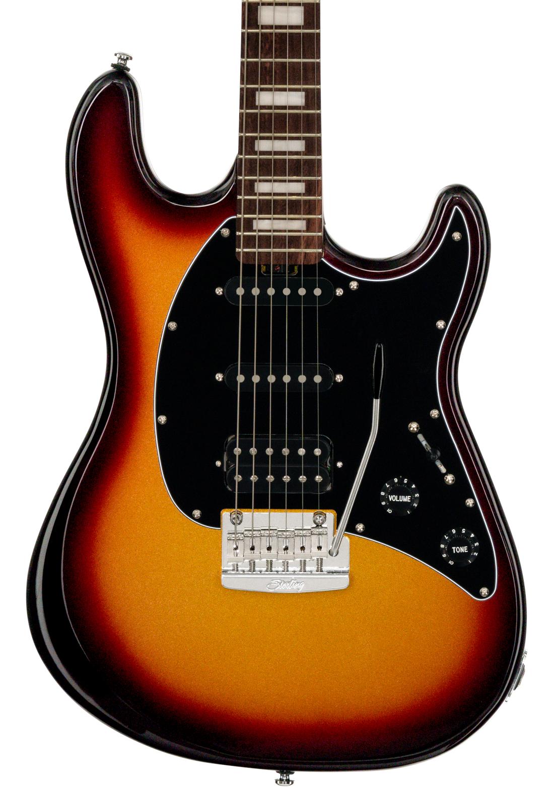 Sterling by Music Man Cutlass Plus Electric Guitar in Showtime - STCT50XHSSSTMR2C-Body.jpg