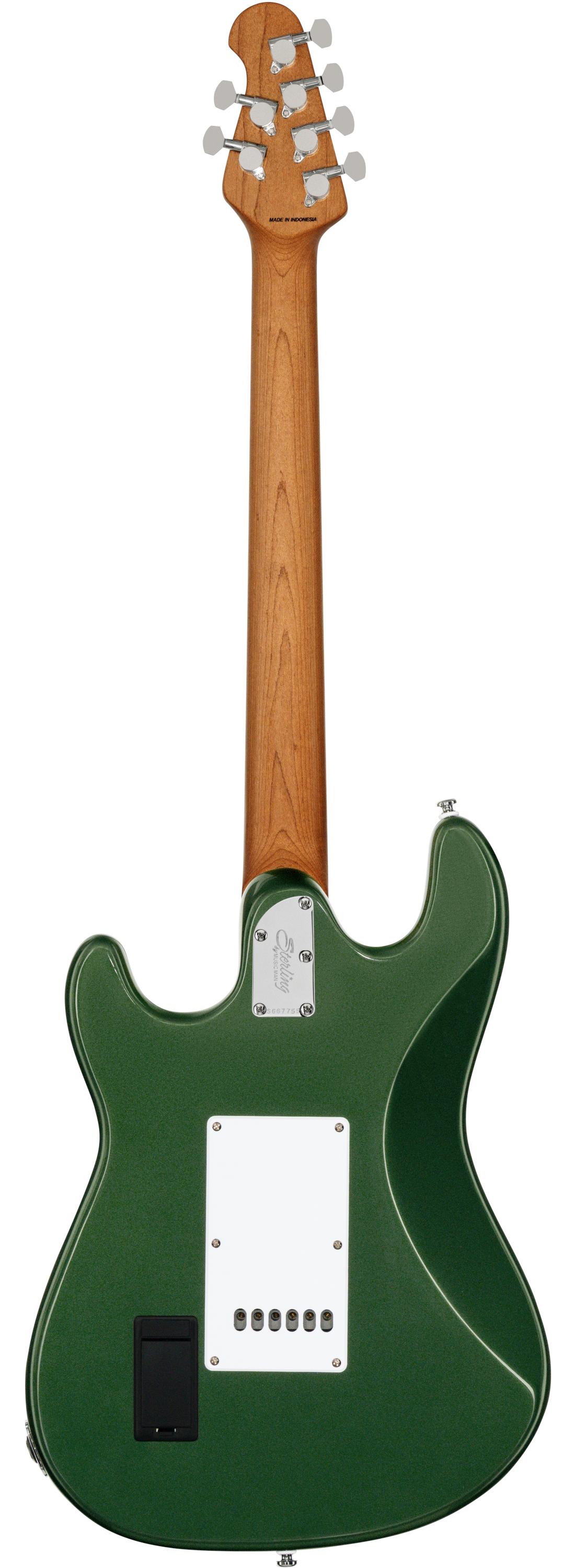 Sterling by Music Man Cutlass Plus Electric Guitar in Charging Green - STCT50XHSSCHGM2C-Back.jpg