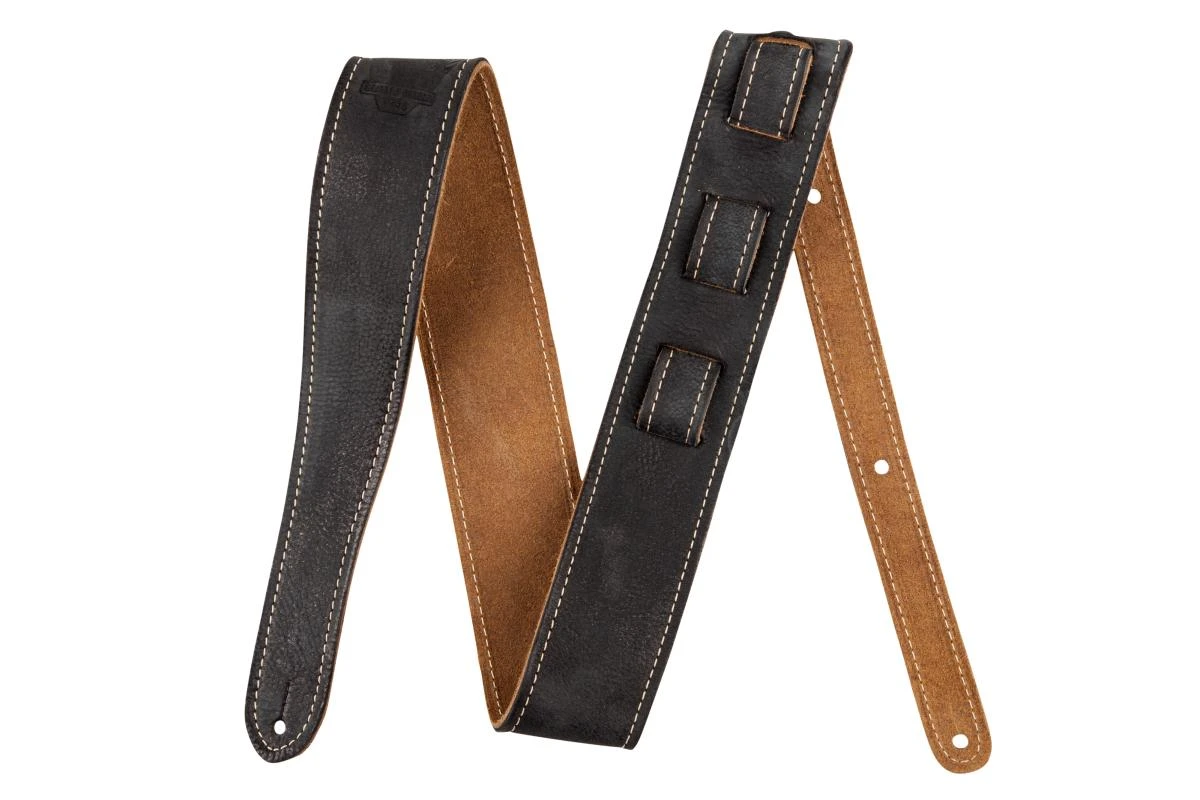 Fender Road Worn Guitar Strap in Black - 0990660006_merch_frt_001_nr.jpg
