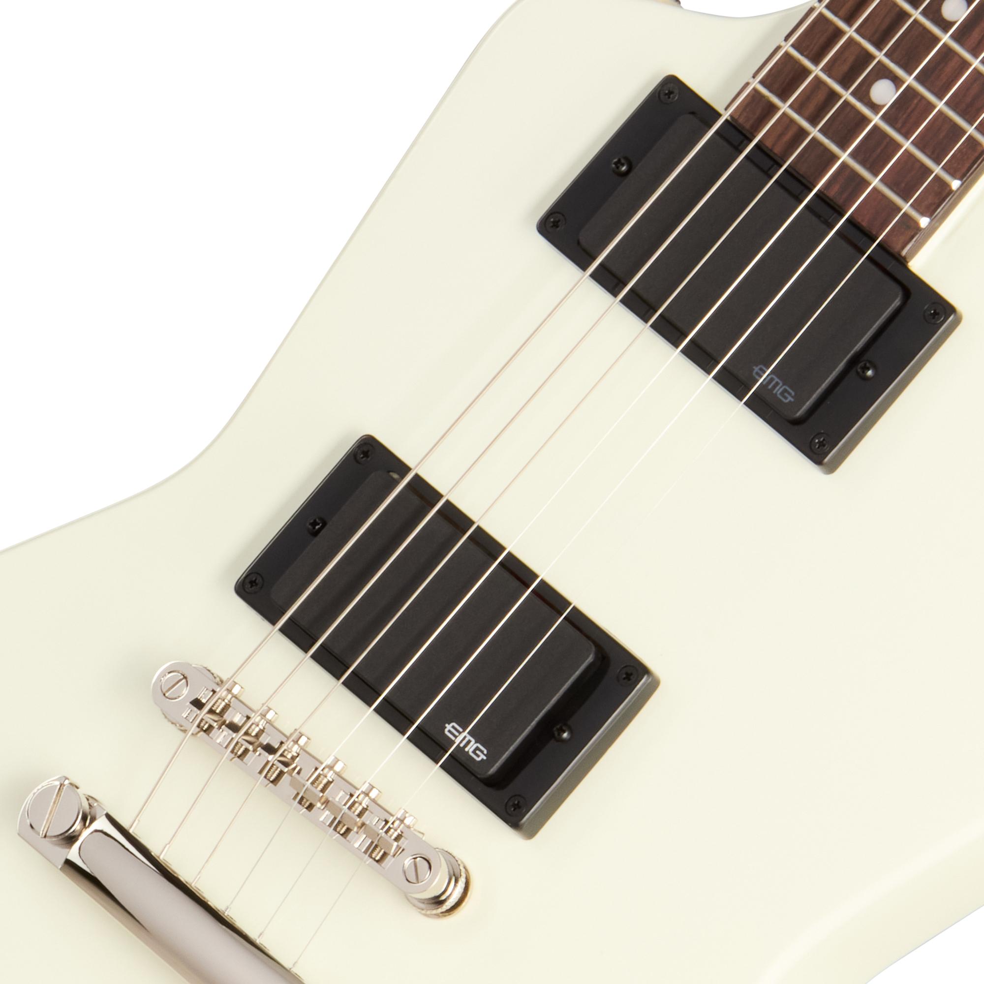 Epiphone Inspired by Gibson Explorer ‘80s EMG Electric Guitar in Classic White - EIEX8CWNH1-Pickups.jpg