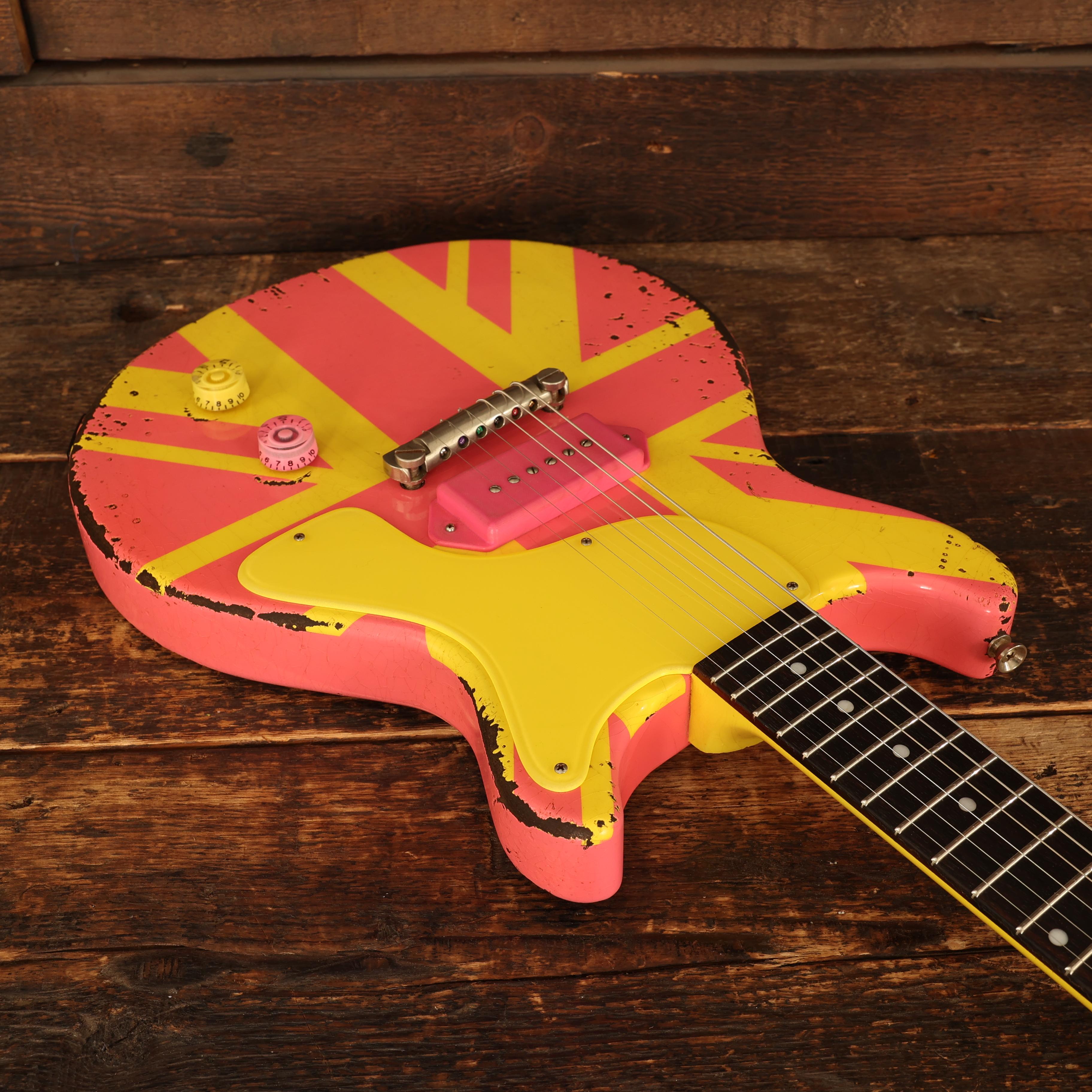 Rock N Roll Relics Thunders Medium Aged in Never Mind the Finish Pink and Yellow - 251979 (11).jpg