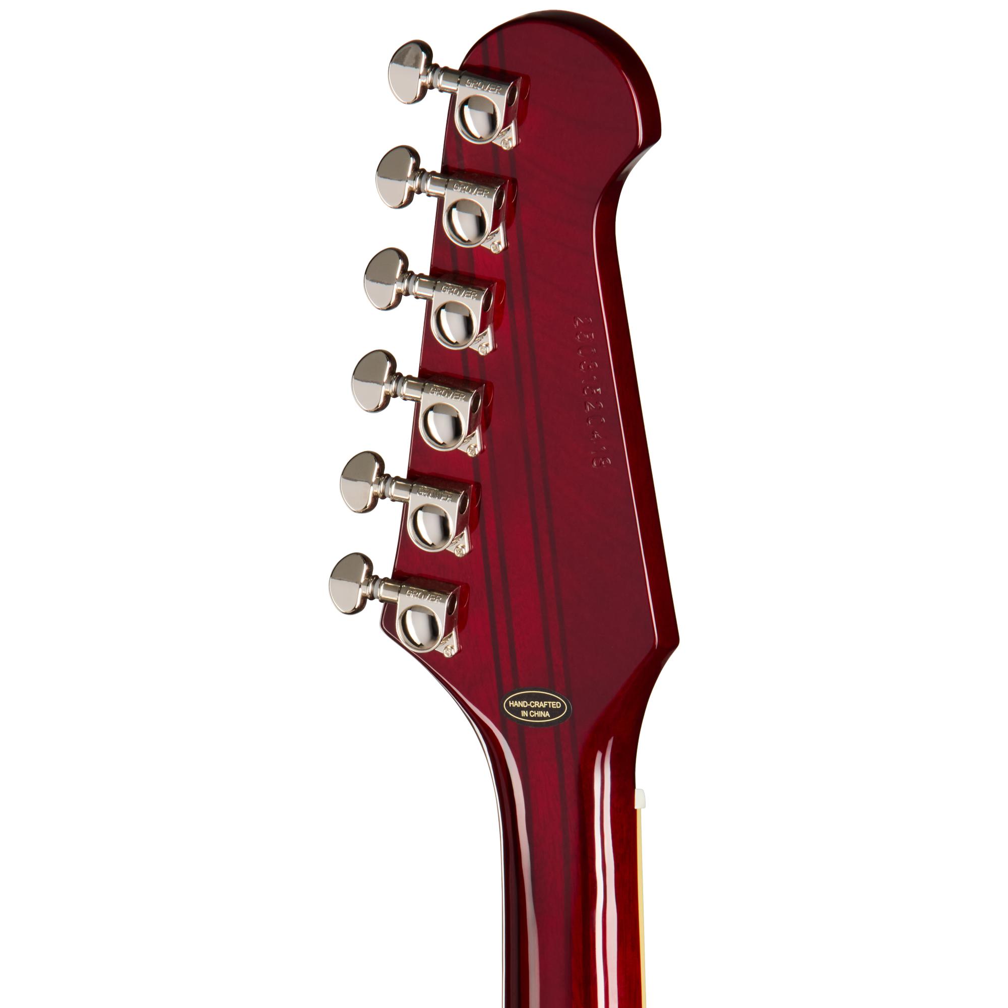 ギター Firebird Gibson Epiphone Epiphone Inspired by Gibson Firebird Electric Guitar in Wine Red