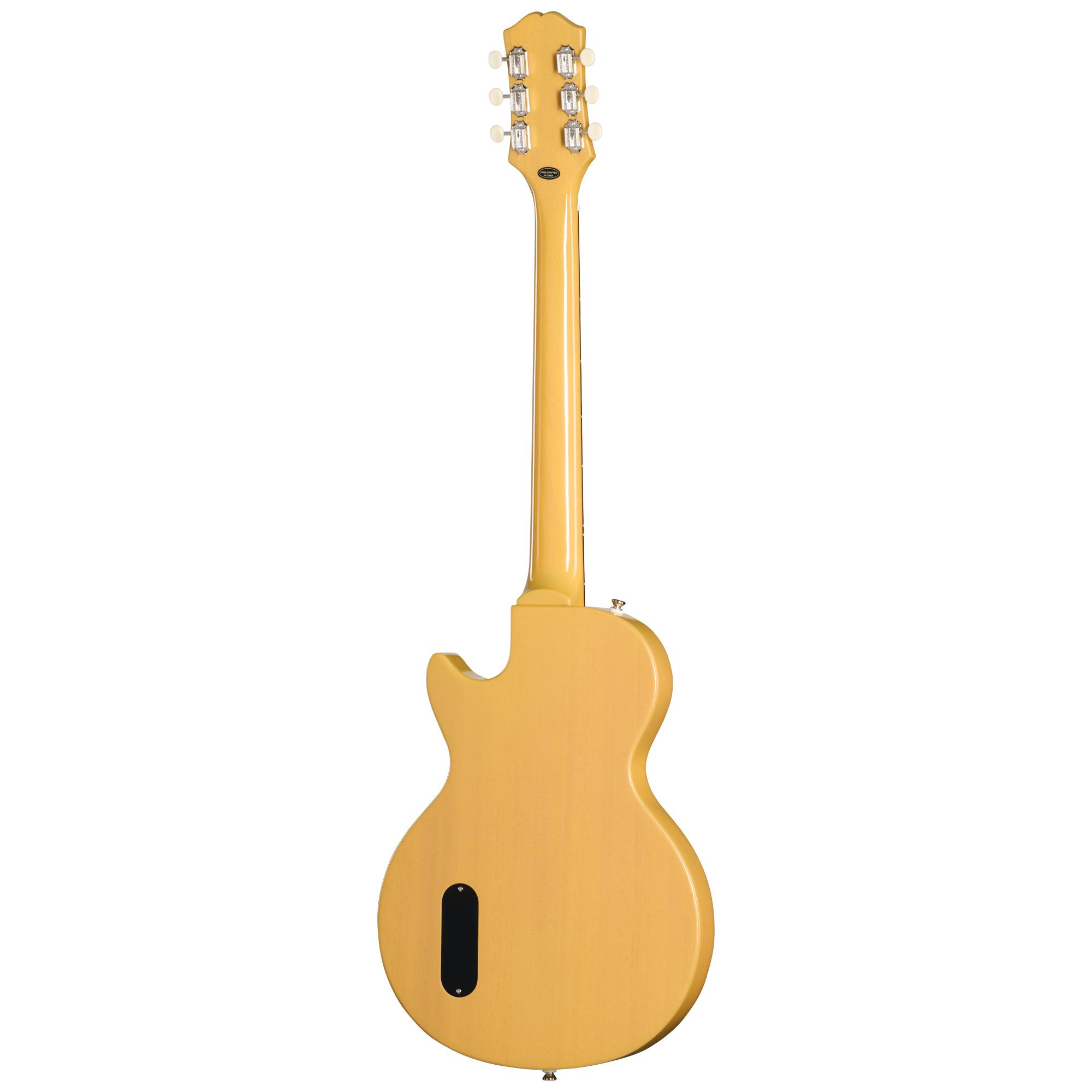 Epiphone Inspired by Gibson Les Paul Junior Electric Guitar in TV Yellow - EILPJTYNH1-Back.jpg