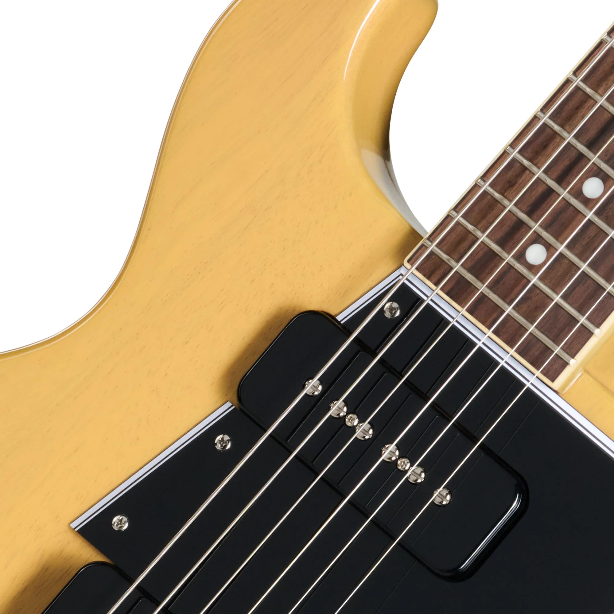 Epiphone Inspired by Gibson Les Paul Special Double Cut Electric Guitar in TV Yellow - EILSDTYNH1-New-Pickup.jpg