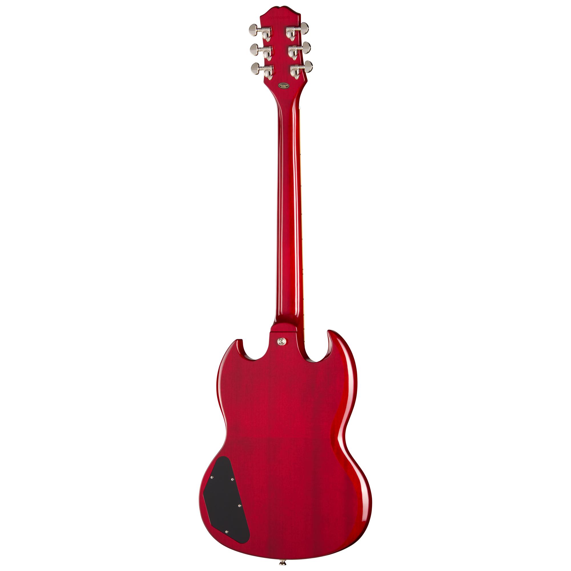 Epiphone Inspired by Gibson SG Standard Electric Guitar in Cherry - EIGSGSCHNHR-Back.jpg