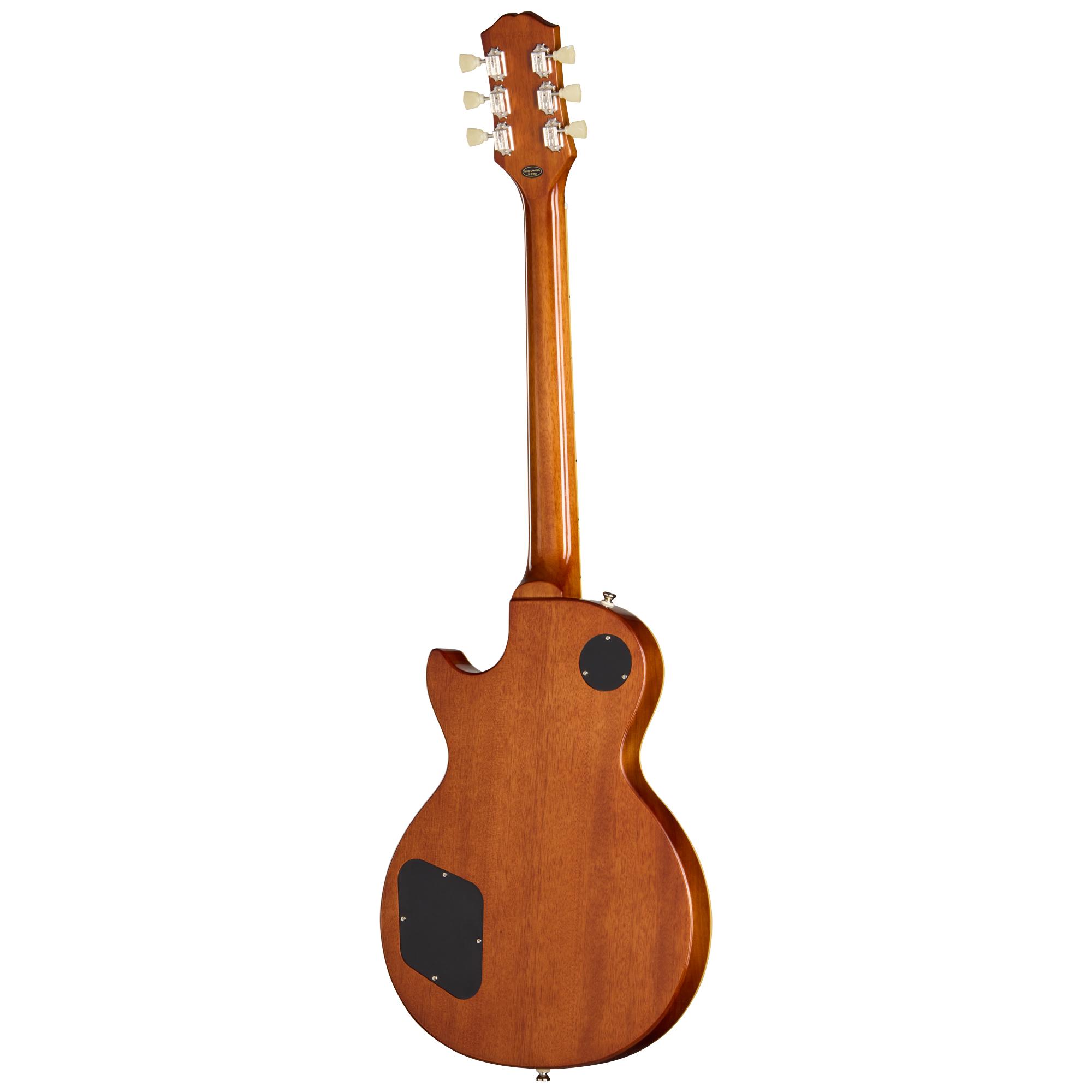 Epiphone Inspired by Gibson Les Paul Standard ‘50s Electric Guitar in Goldtop - EIGLP5GTNHR-Back.jpg