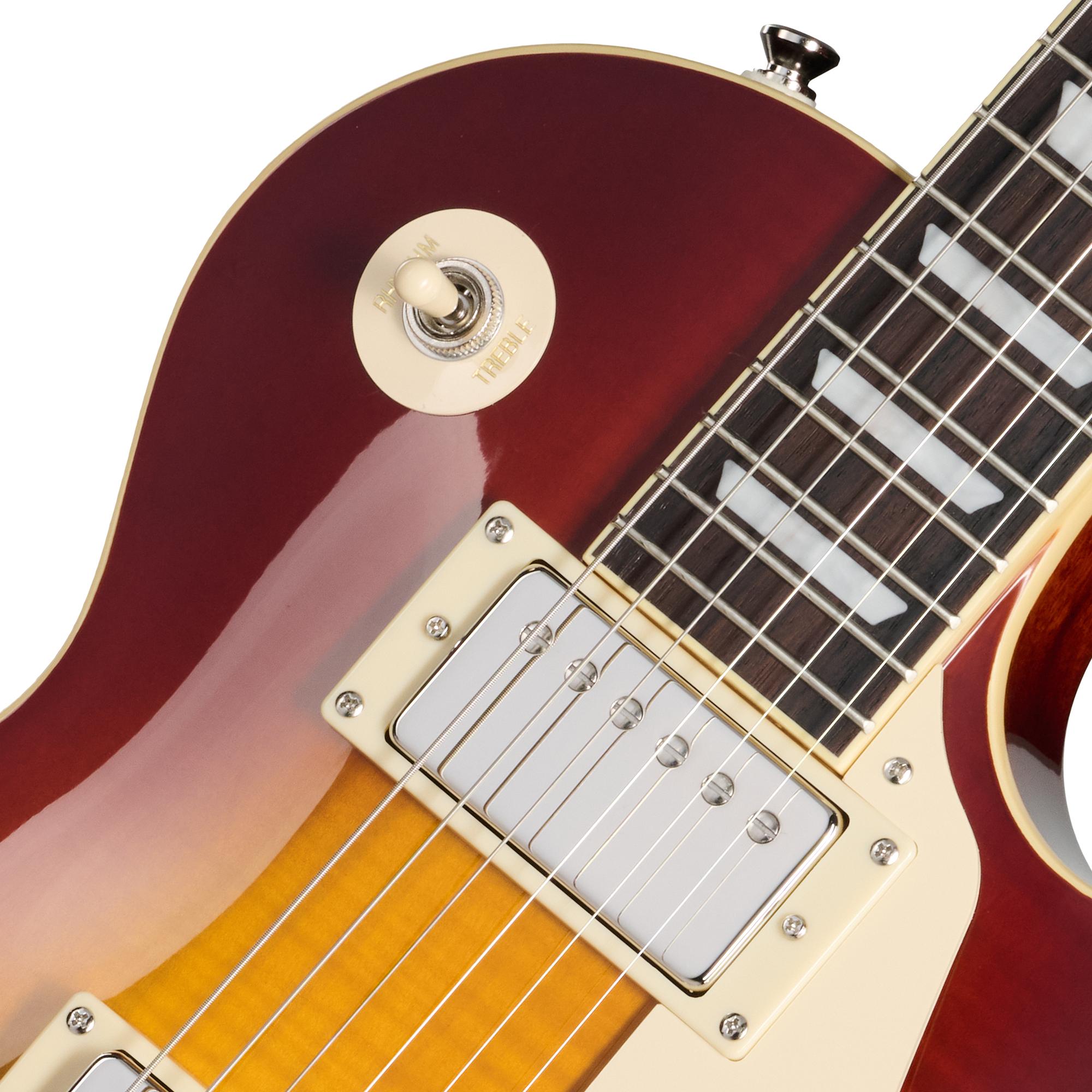 Epiphone Inspired by Gibson Les Paul Standard ‘60s Figured Electric Guitar in Iced Tea Burst - EIGLP6ITNHR-Pickups.jpg