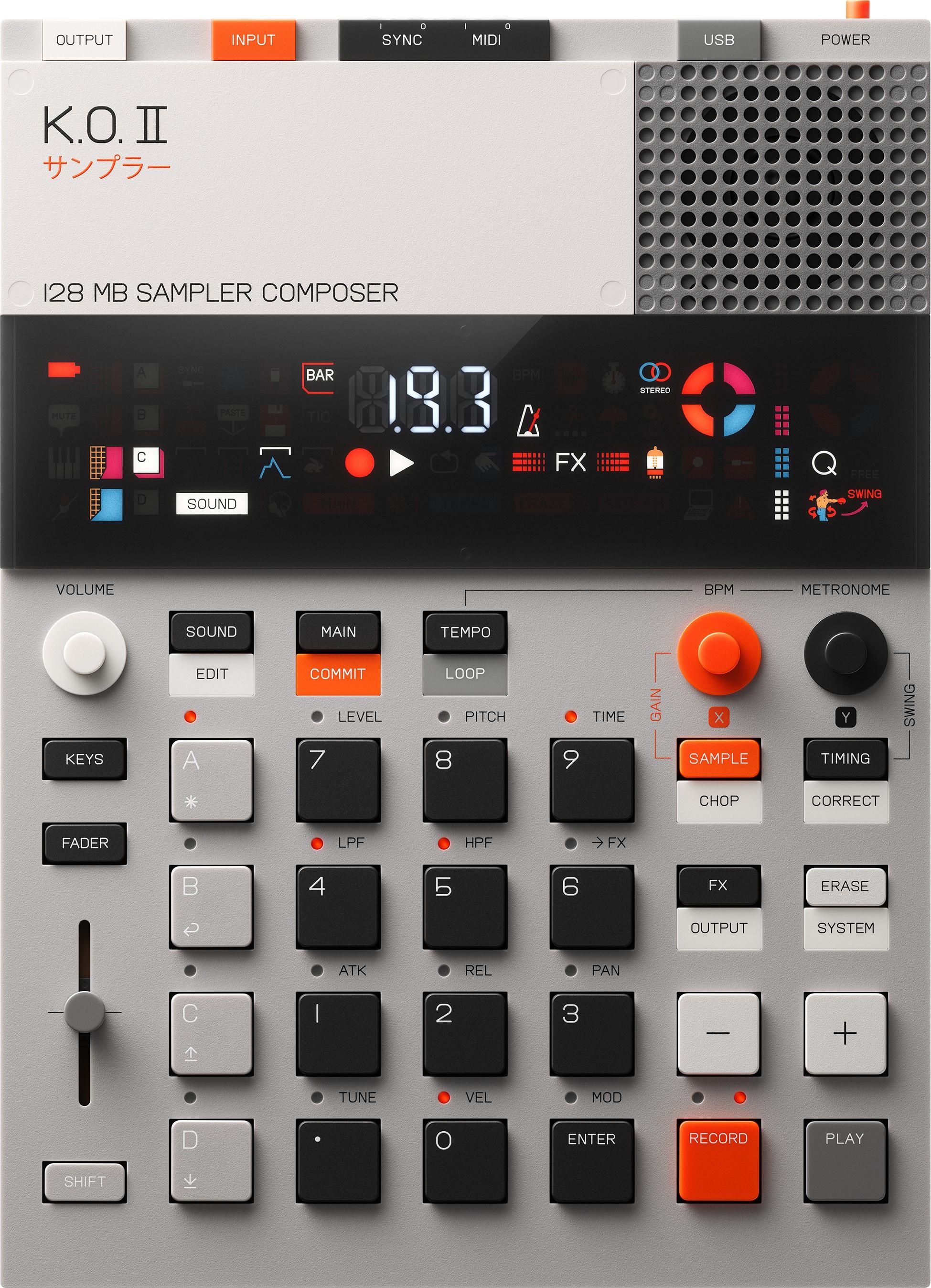 Teenage Engineering EP-133 K.O. II 128MB Edition - Andertons Music Co.