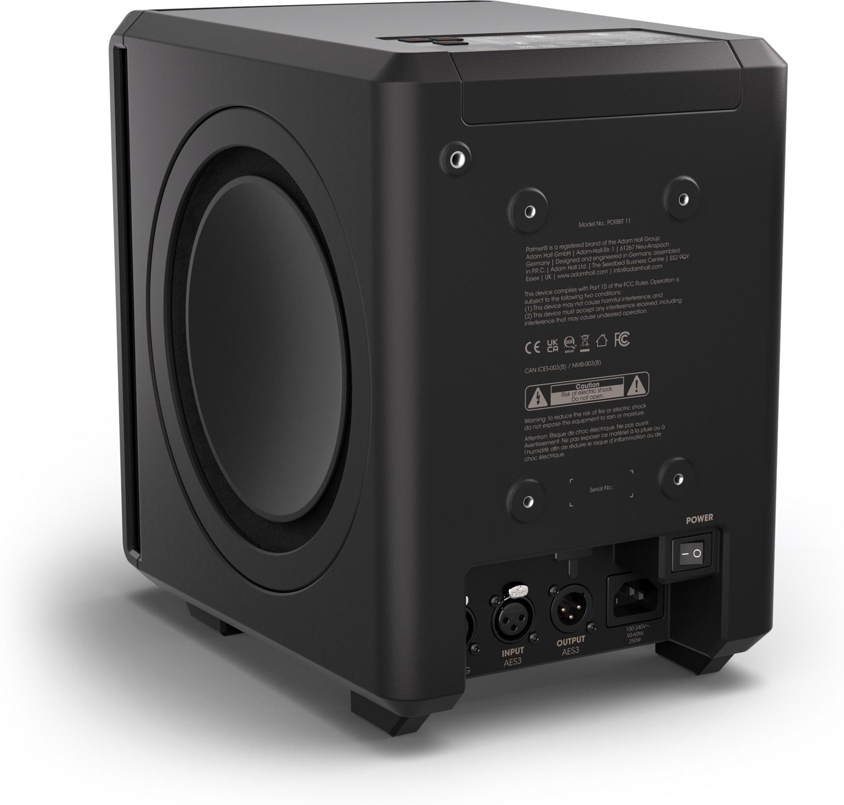 Palmer Orbit 11 Coaxial 3 Way Active Studio Monitor In Black - ORBIT11_2 (1).jpg