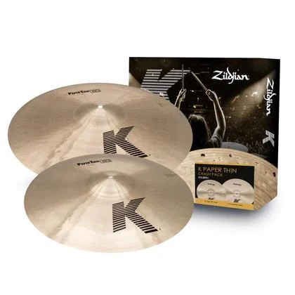 Zildjian K Paper Thin Crash Cymbal Pack - K-Zildjian-Paper-Thin-Crash-Pack.jpg