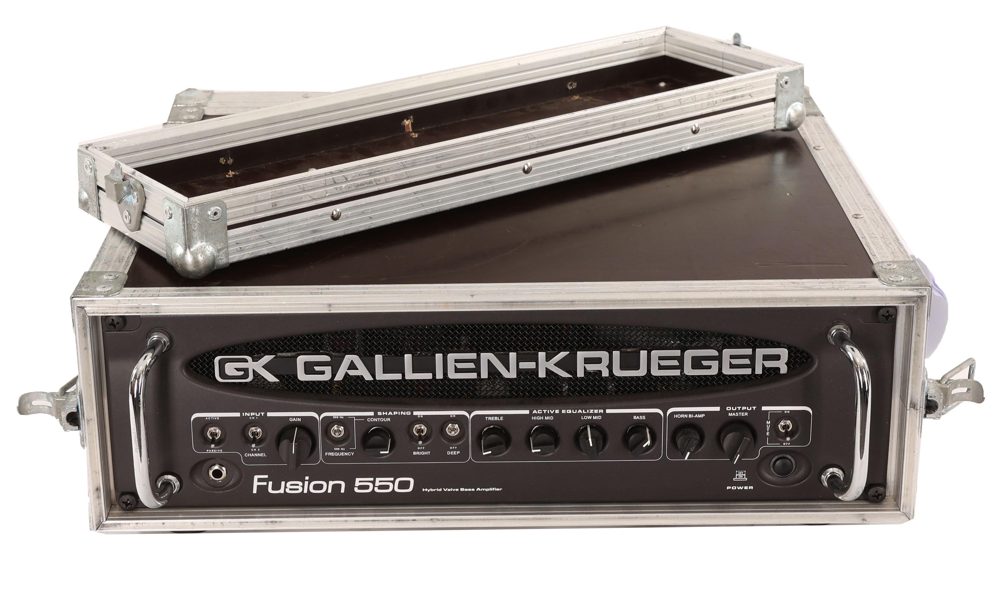 Second Hand Gallien Krueger 550 Fusion Bass Amp Head with Flight Case 627 - SH-235-2627 (2).jpg