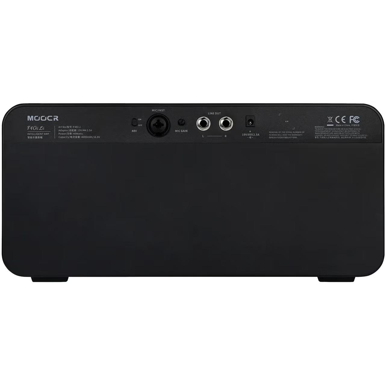 Mooer F40iLi Intelligent Desktop Amp with Lithium Battery in Black - F40i Li B 3.jpg