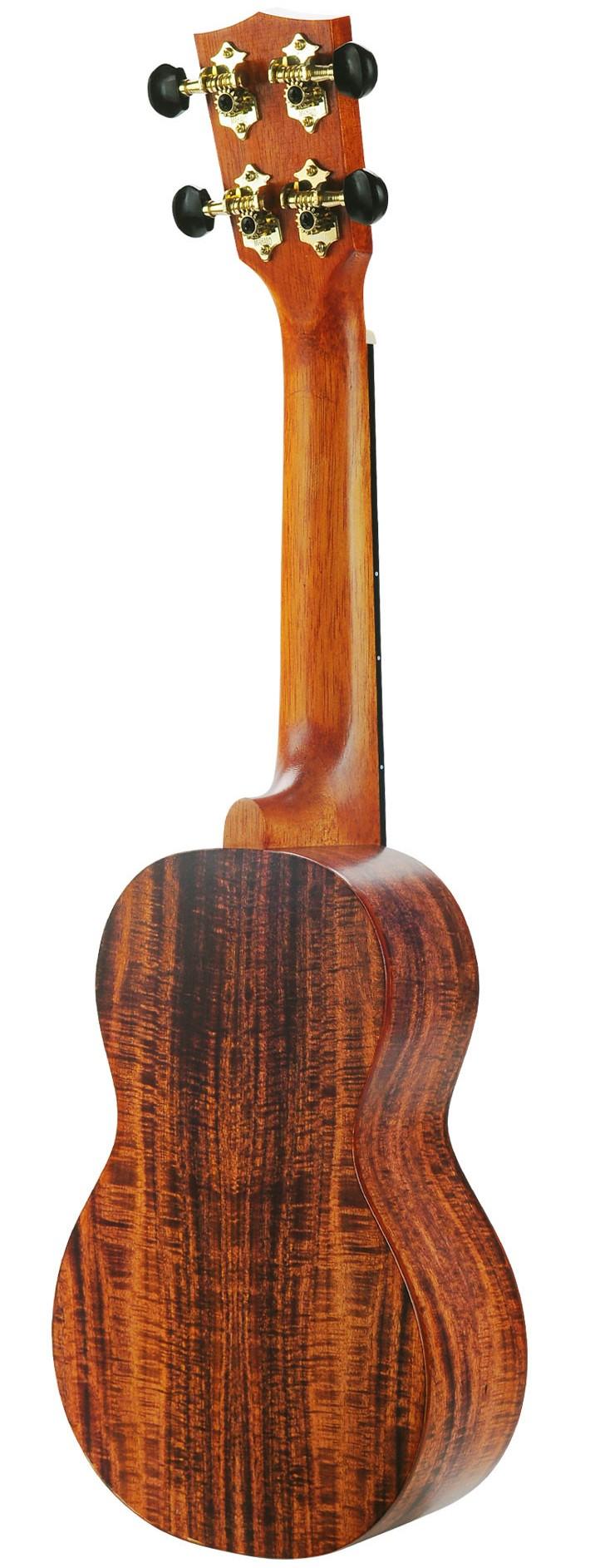 Mahalo Artist Elite Series Photo Flame Koa Concert Ukulele with Bag - MA2KA-Back-Angle.jpg