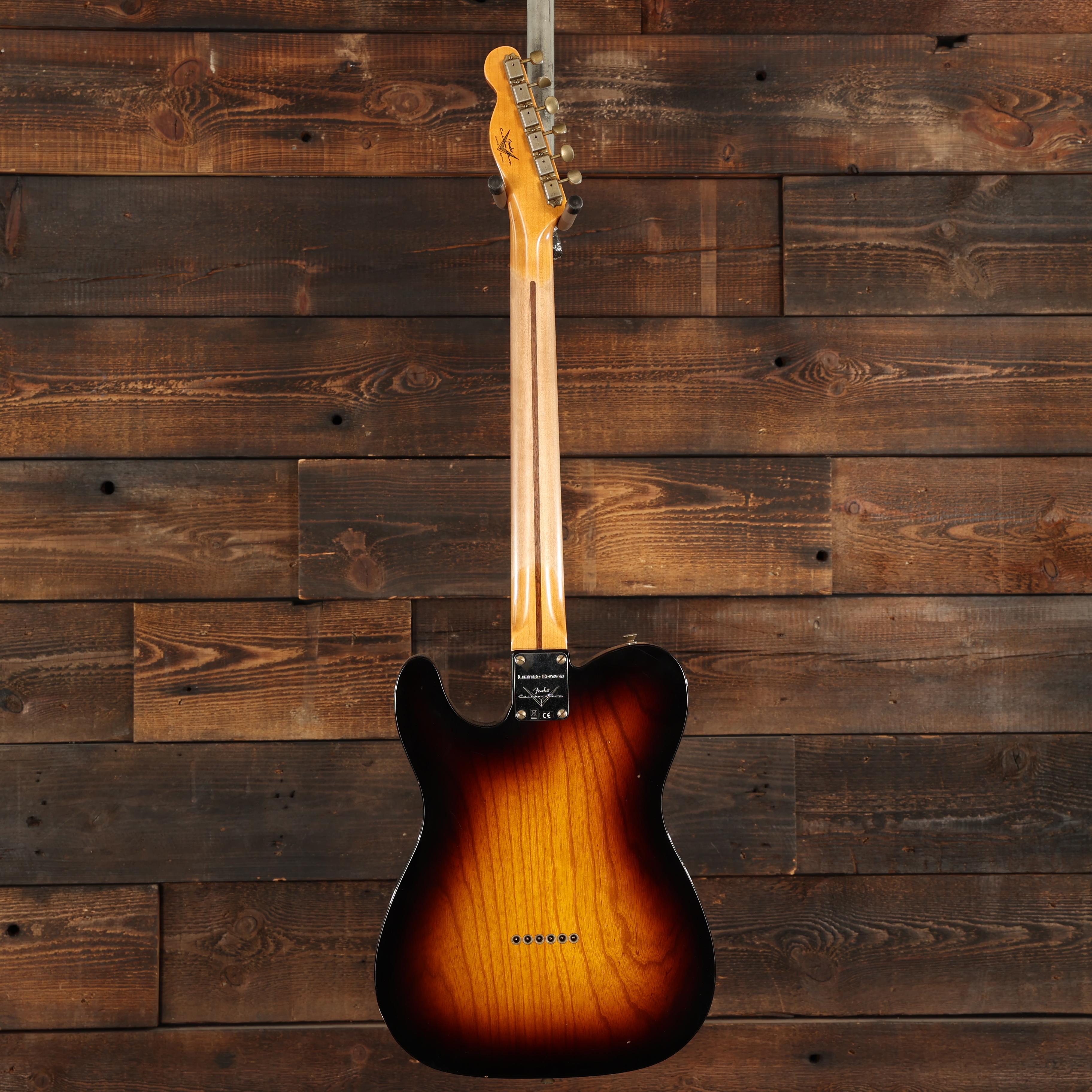 Fender Custom Shop LTD 50's Telecaster Journeyman Relic in Super Faded Aged 2 Tone Sunburst - R142928 (5).jpg