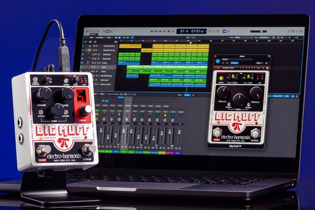 Electro-Harmonix Big Muff Pi Hardware Plugin, Fuzz Pedal & USB