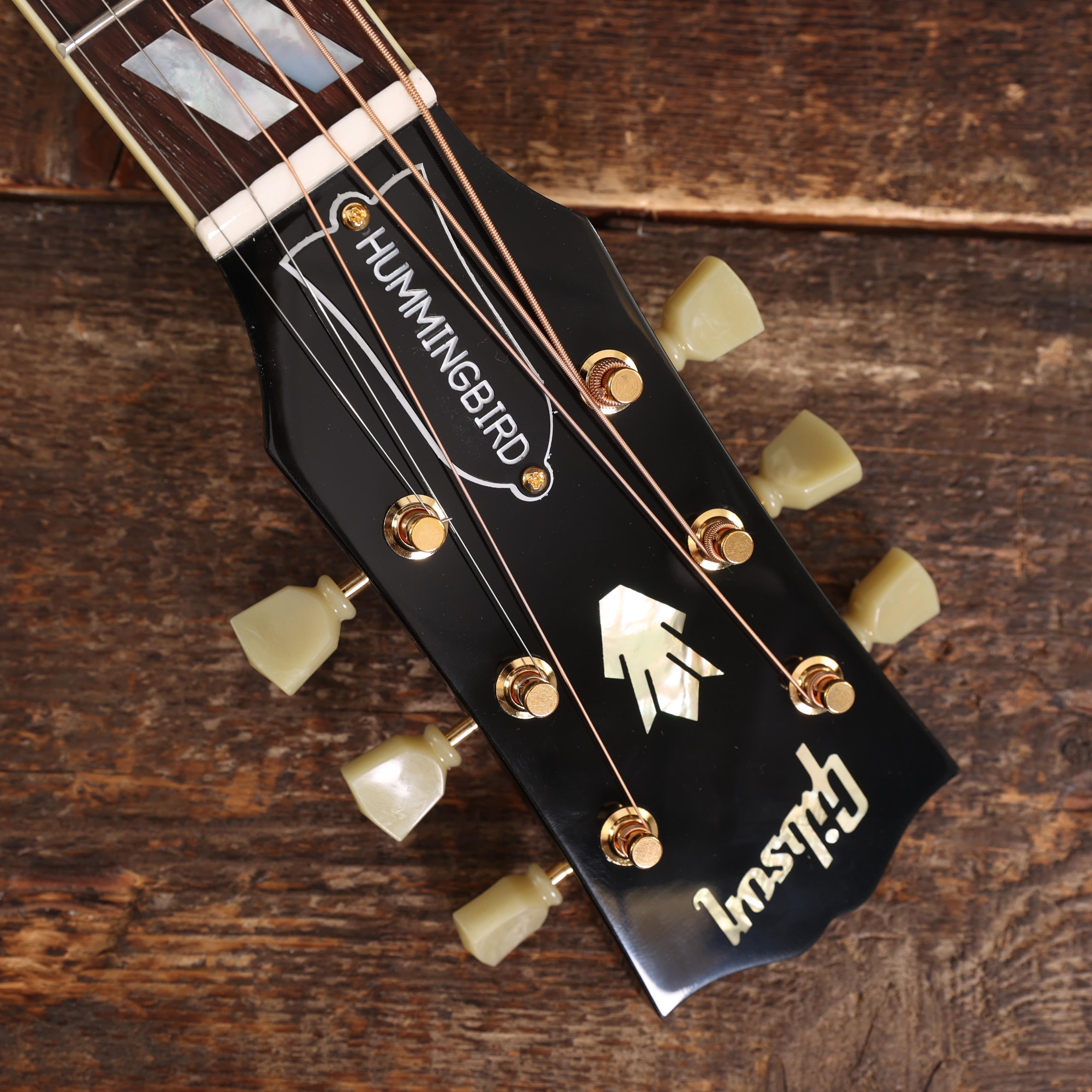 Gibson Hummingbird Original Electro Acoustic Guitar in Dark Burst - 23005088 (14).JPG